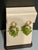 Gemstone Natural Peridot Briolette and Diamond Hanging Earrings 18 Karat Yellow Gold For Sale - Image 7 of 18