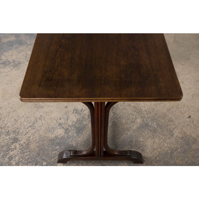 French Thonet Style Bentwood Bistro Table For Sale - Image 11 of 18