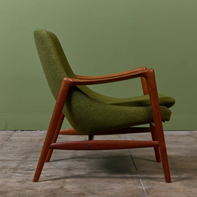 Dokka Mobler Rastad and Relling Lounge Chair for Dokka Mobler For Sale - Image 4 of 12