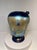Offered is a beautiful 1988 studio art glass vase by acclaimed American glass artist Rick Hunter, showcasing his signature...