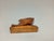 1960s Vintage Folk Art Hand-Carved Wood Fish For Sale - Image 5 of 5
