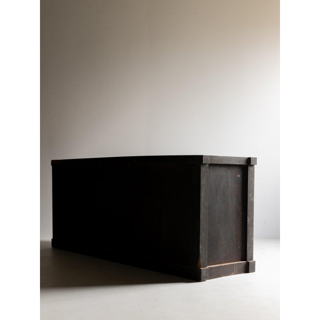 Japanese Antique Large Tansu 1860s-1900s / Sideboard Wabi Sabi For Sale - Image 13 of 18