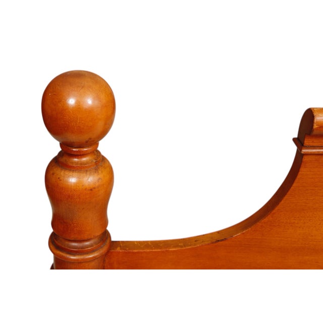 Colonial Style Twin Bed Frame For Sale - Image 4 of 5