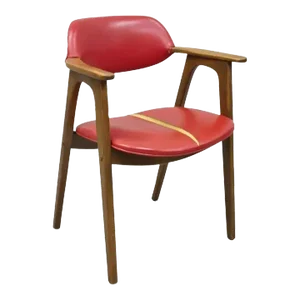 Mid 20th Century Vintage Mid Century Modern Floating Form Desk Arm Chair by Farquharson Gifford