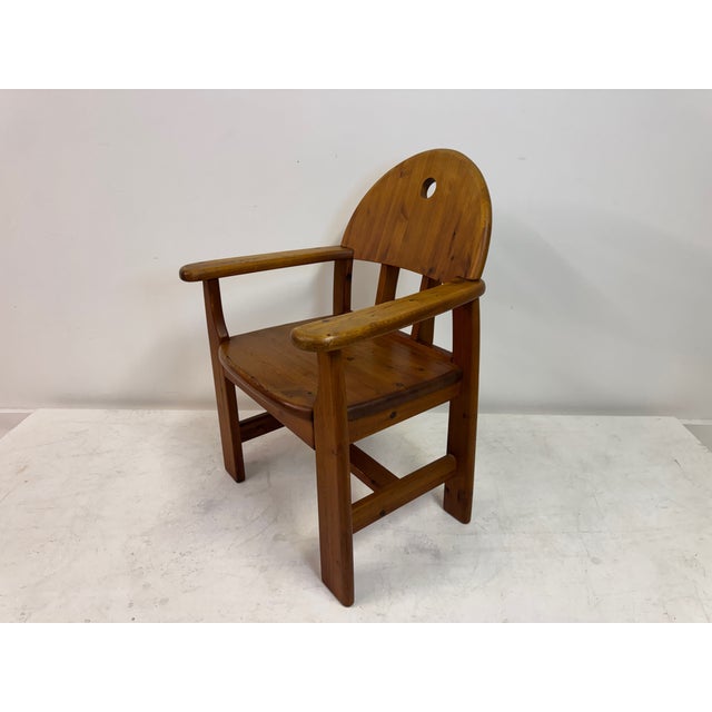 Wood Vintage Pine Dining Chairs from Wasa Möbel, 1980s, Set of 9 For Sale - Image 7 of 18