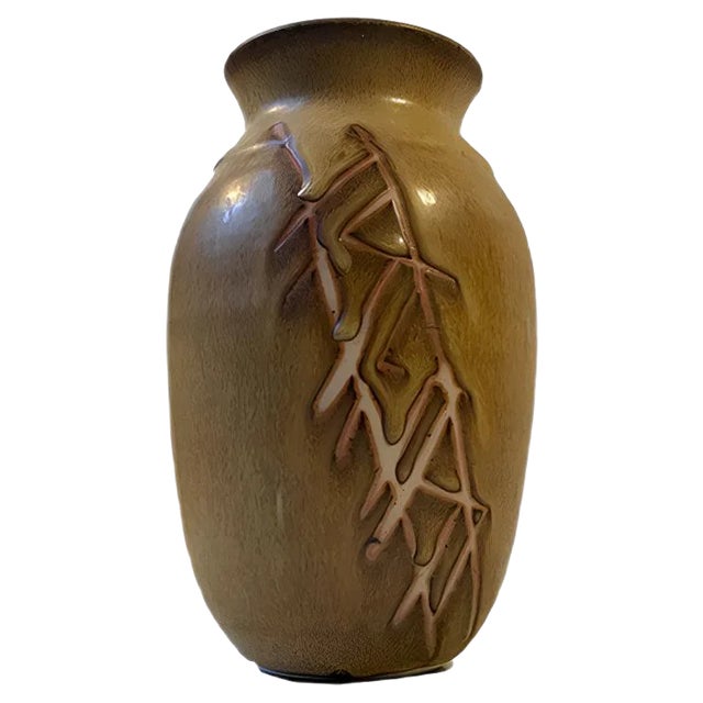 Danish Ceramic Vase by Aino Grib, 1970s For Sale