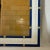 Glass Vintage Palm Beach Regency Chinoiserie Blue and White Faux Bamboo and Wicker Wall Mirror With Gilt Accents Dorothy Draper Style - Newly Painted For Sale - Image 7 of 10
