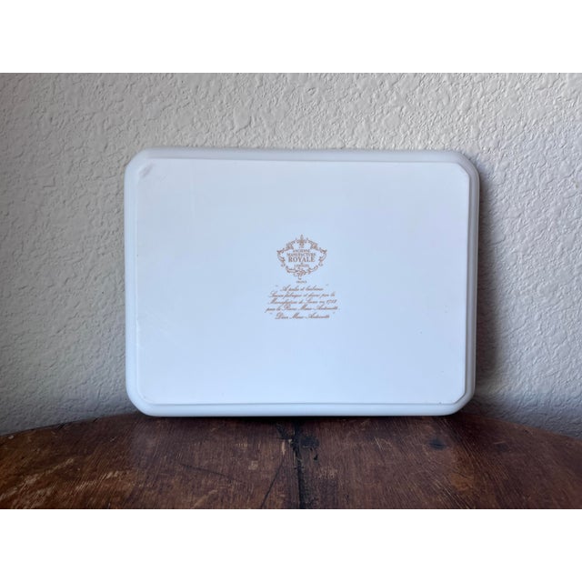Ancienne Manufacture Royal de Limoges Made in France Marie Antoinette Pattern - the pattern features delicate floral...