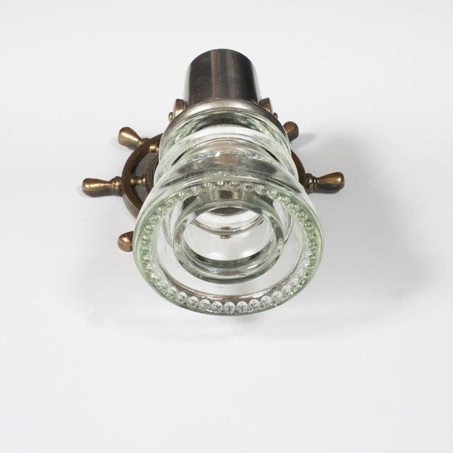 Vintage Nautically Themed Sconces - A Pair For Sale - Image 11 of 12
