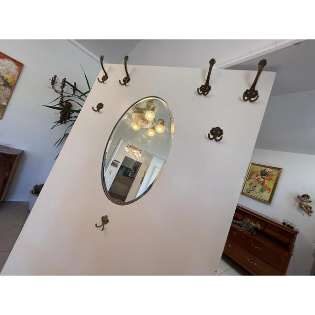 Wall Wardrobe in Pine, 1930s For Sale - Image 6 of 11