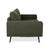 Green Fabric Three-Seater Sofa from BoConcept For Sale - Image 13 of 16