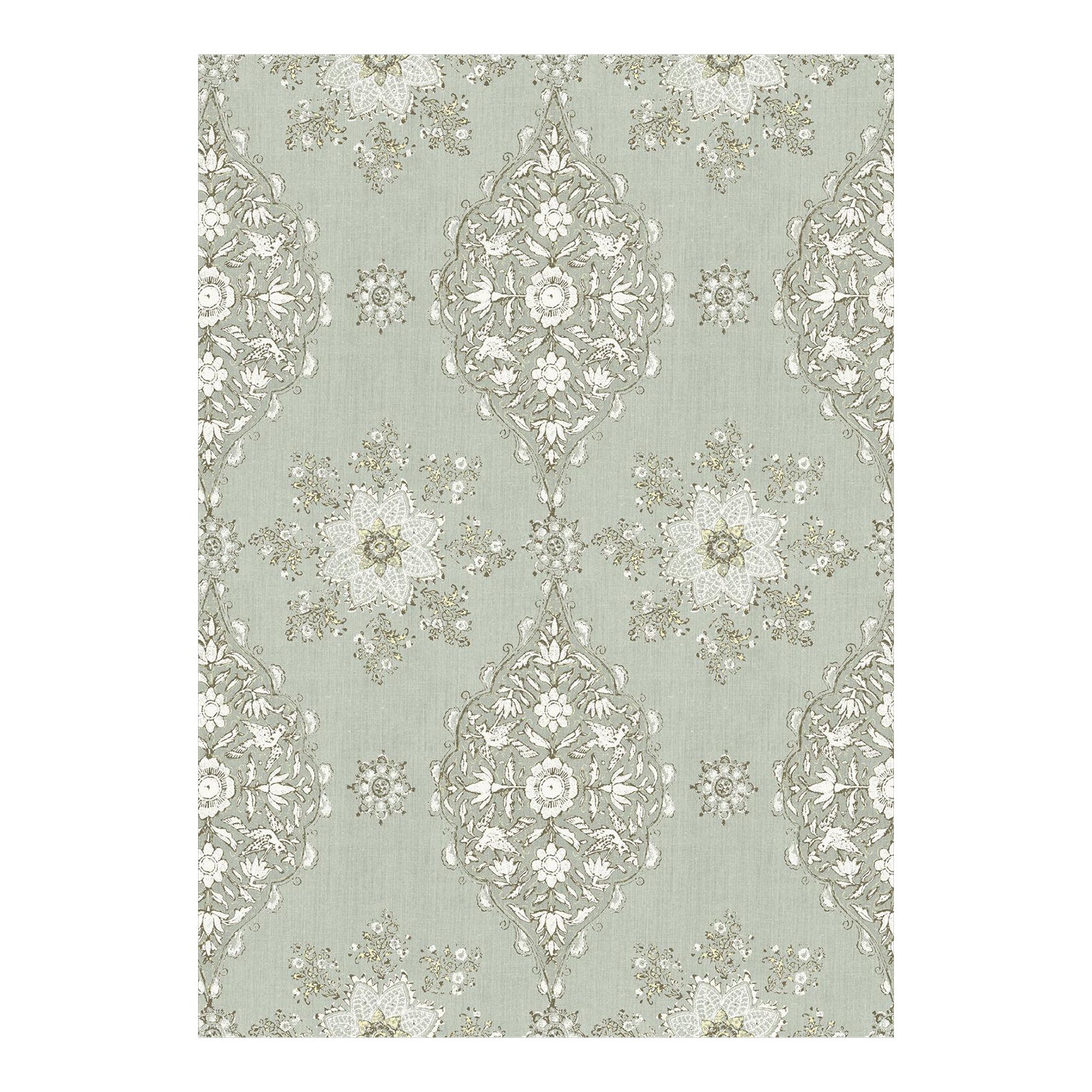 Pashmina Wallpaper - Minton - Sample | Chairish