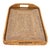 Our rectangular rattan serving and ottoman trays with glass inserts will instantly add a gorgeous touch to any room of...