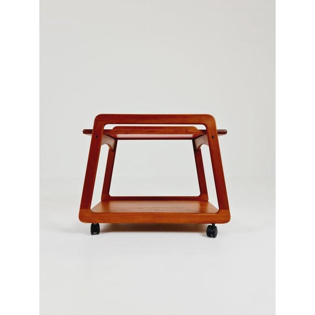 Vintage Danish Trolley in Teak from Sika Mobler, 1960s For Sale - Image 6 of 18