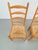 Vintage Brutalist Wicker Ladder Chairs, 1960s, Set of 2 For Sale - Image 11 of 12
