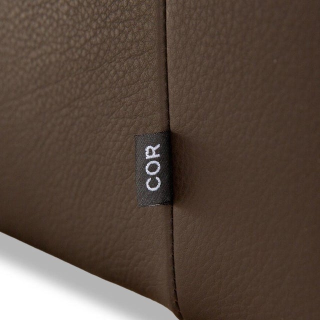 Brown Zento Armchairs in Dark Brown Leather from Cor, Set of 2 For Sale - Image 8 of 13