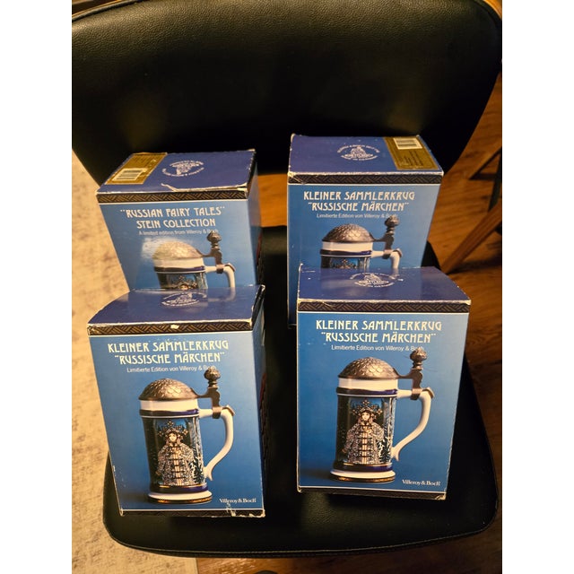 1990s 1990s Beer Steins Represents the 12 Fairy Tales For Sale - Image 5 of 11