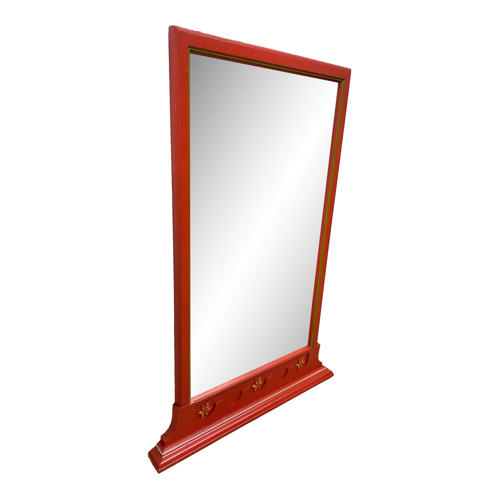 journalstandardFurniture OLD ELMMIRROR 鏡 1960s Stanley Furniture 