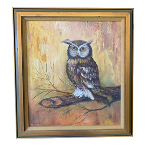 Oil on Canvas Painting by Linda Z 1977