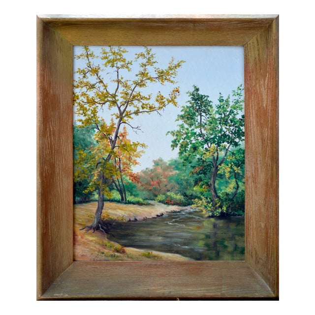 1950s Mid Century Tuolumne Meadows Yosemite Landscape by Elsie Leona Staben For Sale - Image 5 of 5