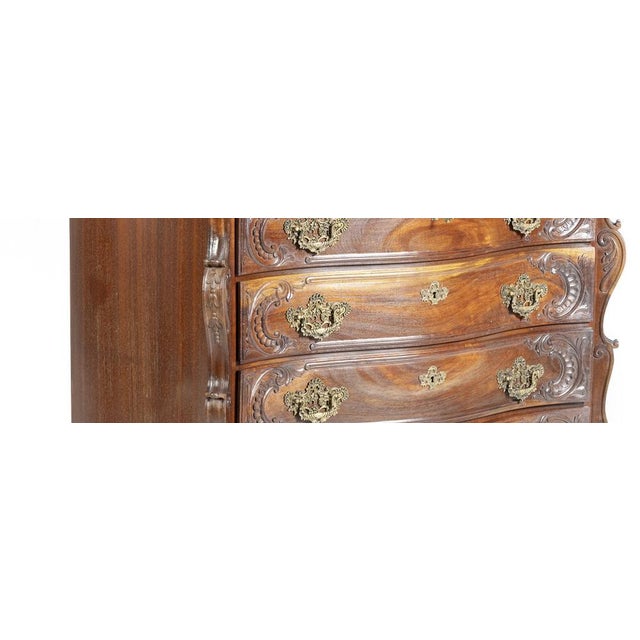Wood King Jose Style Chest of Drawers For Sale - Image 7 of 8