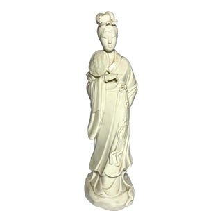 19th Century Blanc De Chine Figurine For Sale