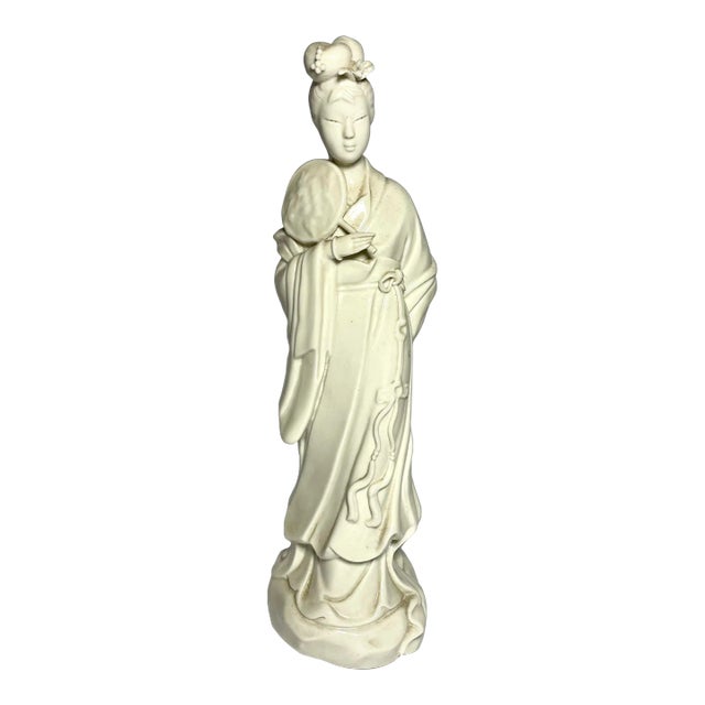 19th Century Blanc De Chine Figurine For Sale