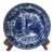 Wedgwood Massachusetts Historic Scenes Bluebell Plate - The Old North Bridge, Concord Mass. For Sale