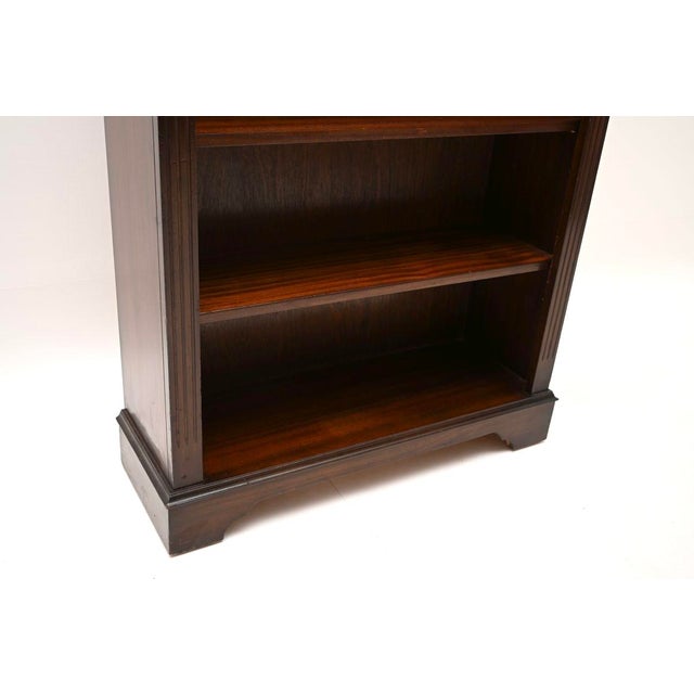 Georgian Style Open Bookcase, 1950 For Sale - Image 6 of 8