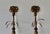 Gold Monumental French Regency Style Gilded Wall Candle Sconces-a Pair For Sale - Image 8 of 18