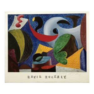 David Hockney “The Seventeenth v.n. Painting” Moma Uk Poster 1994 , Large