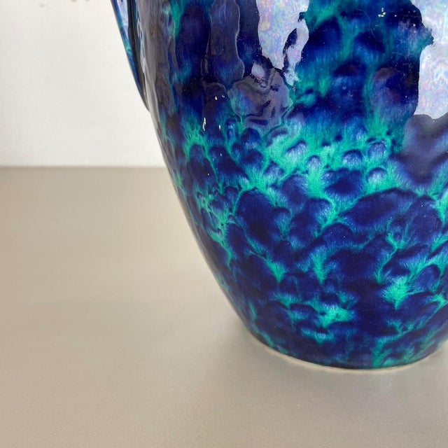 Large Multi-Color Floor Vase from Scheurich, 1970s For Sale - Image 4 of 18