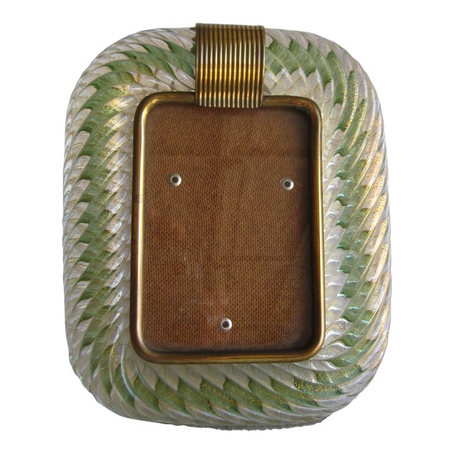 1960s Murano Barovier & Toso Picture Frame For Sale