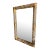 Vintage Mid-Century Modern Hollywood Regency Wooden Carved Gilt Detail Floor Mirror For Sale