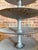 Metal Antique Industrial Salvaged Steel Rotating Organizer For Sale - Image 7 of 14