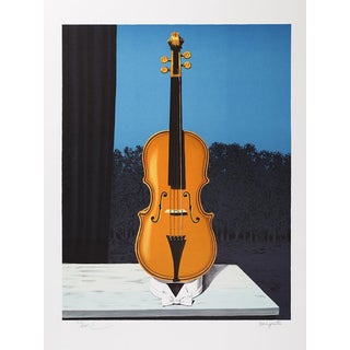 René Magritte, A Little of the Soul of Bandits, Lithograph For Sale