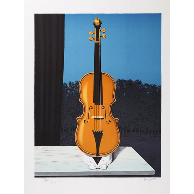 René Magritte, A Little of the Soul of Bandits, Lithograph For Sale