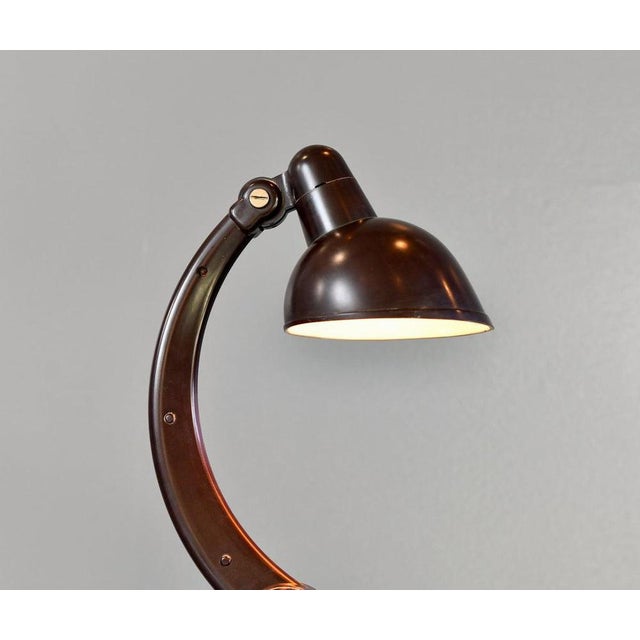 Christian Dell Bauhaus Table Lamp by H. Römmler Stotz, 1930s For Sale - Image 4 of 8