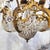 Large 20th Century Chandelier in Bronze and Crystal For Sale - Image 13 of 17