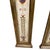 Antique Gilt Architectural Pilasters, Hand-Painted Floral Motifs, 1950 For Sale - Image 11 of 12