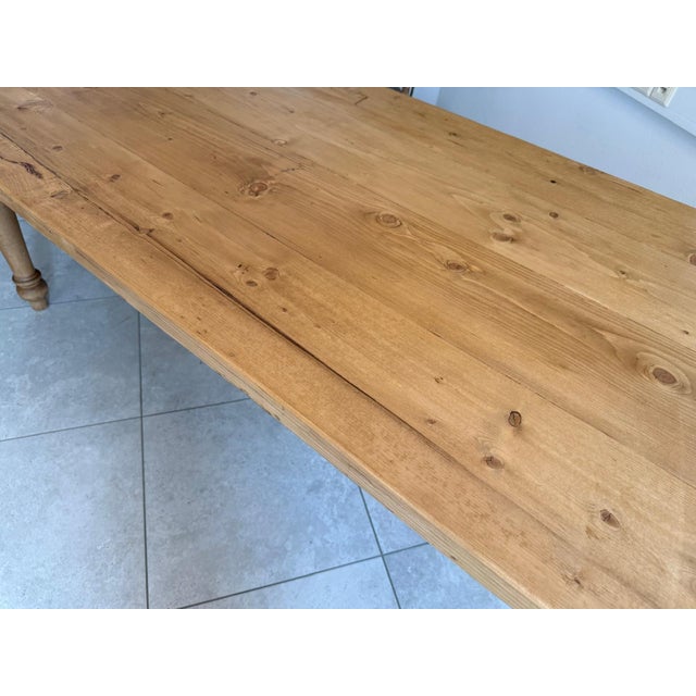 Brown Knights Backdrop Refectory Table For Sale - Image 8 of 12