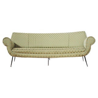 Curved Sofa by Gigi Radice, 1950s For Sale