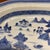 Antique Chinese Blue and White Canton Porcelain Deep Platter, Circa 1830s For Sale - Image 4 of 12