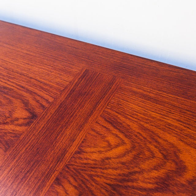 Monumental Danish Modern Rosewood Extension Dining Table by Skovby For Sale - Image 9 of 14