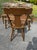 Signed Set of 6 Paint Decorated Plank Seat Chairs, Columbia, Pa Circa 1870s For Sale - Image 6 of 12