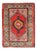 Keivan Woven Arts 1920s Antique Turkish Oushak Rug - 3′7″ × 4′10″ For Sale