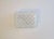 Late 20th Century Diamond Quilted Crystal Jewelry Box For Sale - Image 5 of 9