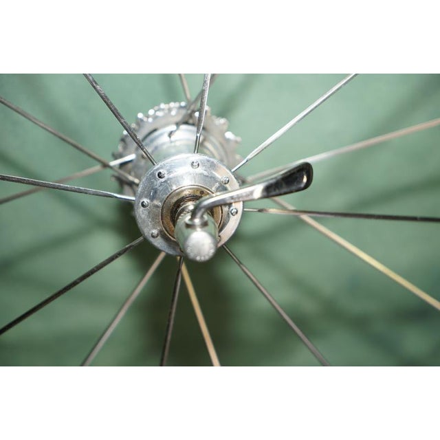 Silver Vintage Campganolo Shamal 12 HPW Wheelset, Set of 2 For Sale - Image 8 of 16