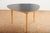 Three-Round Table Dining Table with Maple Frame and Wooden Top Covered with Black Linoleum by Max Bill for Horgen Glarus, 1949 For Sale - Image 11 of 15