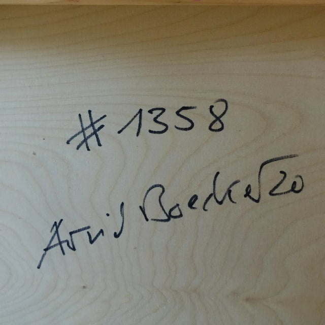 Arvid Boecker Arvid Boecker "#1358", Painting For Sale - Image 4 of 7